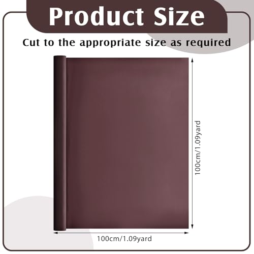 Jecery 1.1 Yard Anti Tarnish Silver Cloth by the Yard, Luxury Jewelry Silver Polishing Storage Protect Cloths for Silverware Flatware Silversmith Polishing (Brown) - color: Brown
