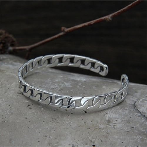 925 Sterling Silver Bangles For Women Handmade Silver Bangles Open Adjustable Bangle Bracelets For Women Silver Open Cuff Bracelets Stackable Wrap Bangles Festival Jewelry Gifts - color: Style 20