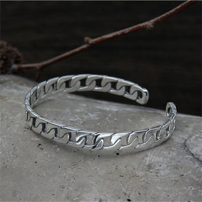 925 Sterling Silver Bangles For Women Handmade Silver Bangles Open Adjustable Bangle Bracelets For Women Silver Open Cuff Bracelets Stackable Wrap Bangles Festival Jewelry Gifts - color: Style 20
