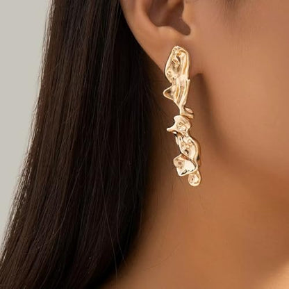 3 Pcs Metal Big Open Choker Necklace Bracelet Earrings for Women Adjustable Gold Baroque Pearl Choker Necklaces Round Necklace Suitable for Party ummer Beach Bead Body Chain Jewelry，Mother’s Day, Birthday, Bridesmaid, Graduation, Wedding