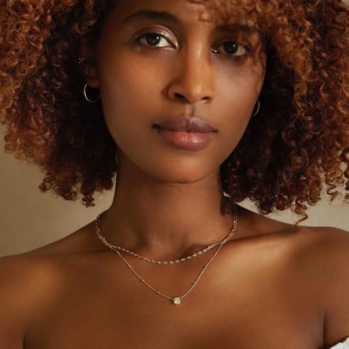Lariat Gold Necklace for Women, Dainty Long Necklace 14k Gold Plated/Silver Y-Shaped Pendant Necklace Trendy Layered Cz Beaded Chain Drop Necklaces Simple Gold Jewelry for Women Gift - style: LC-2NK-23907-GDW