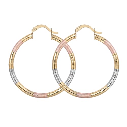 Gold/Silver Hoop Earrings For Women Trendy,Chunky/Big/Thin/Medium/Oval/Thick/Twist Multi-Colored Zirconia Dangle Huggie Rainbow CZ Amber Resin Hoops, Lightweight Birhtday Fashion Jewelry Gift. - color: A24 ( Hand-painted Colorful Big Thin Carved Hoops)