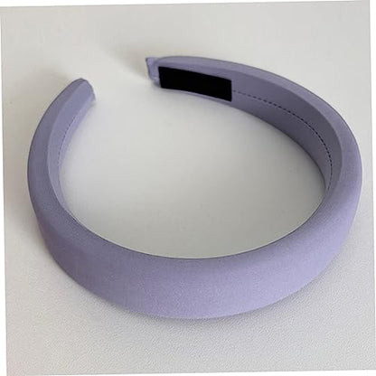 Healeved 2pcs Wide Padded Headbands for Women Lightweight Fabric Hair Accessories Soft for Everyday Use Parties and Travel