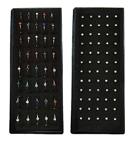 100Pcs Bone Nose Studs Stainless Steel Multicolor Cubic Zirconia Nose Rings Stud Hoop Tragus Cartilage Nose Ring Labret Nose Piercing Pin Jewelry for Women Men 1.5mm 2mm 2.5mm 20G 22G - style: B:60Pcs 2mm CZ+40Pcs 8mm Nose hoop