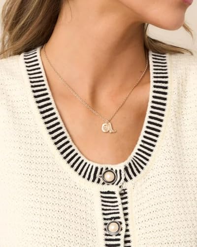 Dainty Gold Necklace: 14k Gold Plated Dianty Boots Bow Sun Moon Horse Evil Eye Conch Seahorse Necklace for Women 16.5"+2" - color: Hat Boot