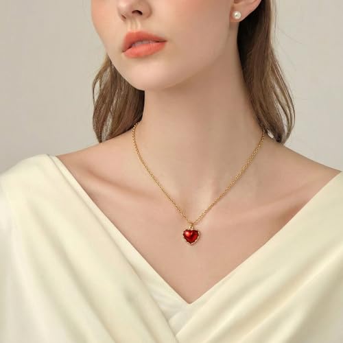 Heart Pendant Necklace – Dainty & Minimalist Style for Daily Wear - style: Modern Minimalist