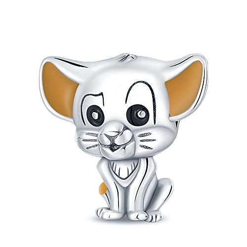 LIGHTDOG 925 Sterling Silver Charms for Bracelets Necklaces Dangle Pendants Beads Charms Fits Pandora Charms Bracelets Jewelry Holidays Gift for Women - style: Xingba puppy Charm