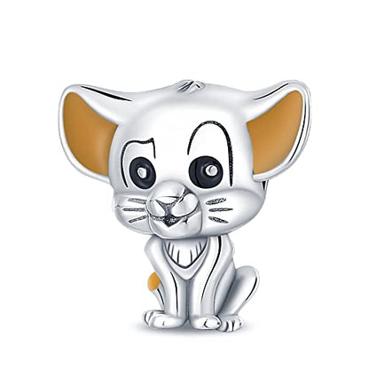 LIGHTDOG 925 Sterling Silver Charms for Bracelets Necklaces Dangle Pendants Beads Charms Fits Pandora Charms Bracelets Jewelry Holidays Gift for Women - style: Xingba puppy Charm