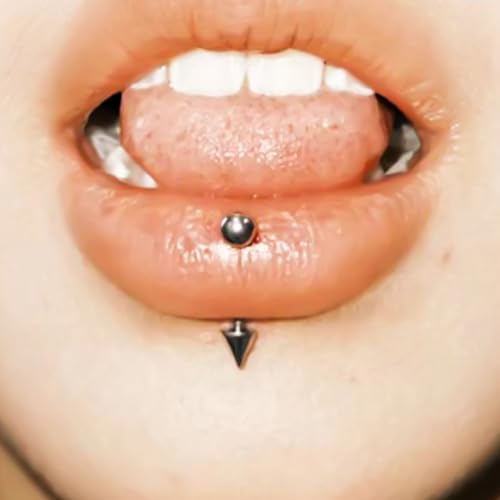Gidemen 10pcs Eyebrow Piercing Jewelry Surgical Steel Vertical Labret Lip Jewelry Curved Barbell Tiny Eyebrow Rings Ear Rook Navel Small Belly Button Ring for Women Men 16g 6mm 8mm 10mm 12mm 14mm