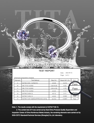 16G F136 Titanium Internal Thread Horseshoe Septum Nose Ring Piercing Jewelry Circular Barbell Helix Snug Tragus Rook Daith Cartilage Earring Lip Ring Piercing Jewelry for Women Men 8MM 10MM - style: 16G, 10MM Length, Purple CZ