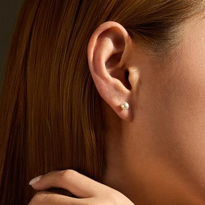 CHIC & ARTSY 18K Gold Plated Solid 925 Sterling Silver Flat Back Earrings for Women Multiple Piercings Screw Back Earrings Cartilage Hypoallergenic Jewelry - style: 925 Silver Flat Back #06