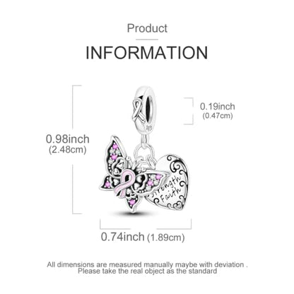 LNQOBU 925 Sterling Silver Charms for Bracelets Necklaces,5A Cubic Zirconias Evil Eye Dangle Beads Charms Jewelry Gift for Women (With one Spacer Beads Charms) - style: Charm 635-39