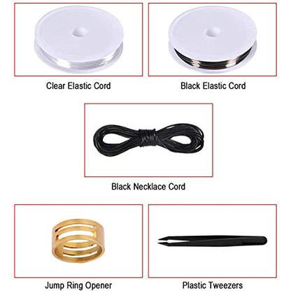 anezus Jewelry Repair Kit with Jewelry Pliers, Jewelry Making Tools, Beading String and Jewelry Making Supplies for Jewelry Repair, Jewelry Making and Beading