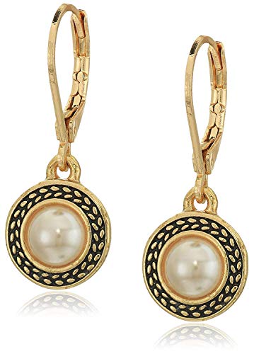 Handmade Sterling Silver Boho Crystal Dangle Leverback Earrings For Women - color: Gold