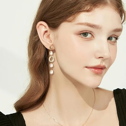 12Pcs Gold Earrings Making Supplies Ball Studs Post with Loop Ear Backs | Hypoallergenic 3/4/5mm Ball/Flat Stud Post Replace Butterfly Ear Backs for Dangle Charm Pendant Earring Jewelry Making Set - color: Ball_Gold