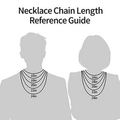 Zocomi Cross Necklace for Men Boys, Stainless Steel Layered Cuban Link Herringbone Chain Cross Pendant Christian Fashion Jewelry Gifts 16-24 Inches - color: Silver, size: 16inch/18inch, style: Cuban+Cuban