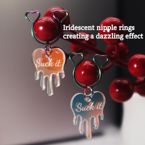 Fake Nipple Rings,Fake Nipple Piercings,Faux Nipple Piercing,Nipple Rings Non Piercing Jewelry - style: s..k it