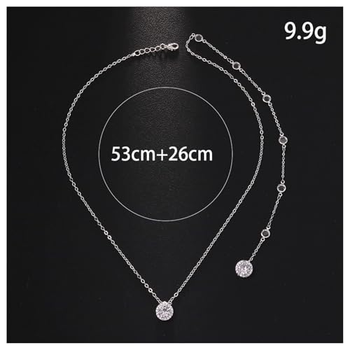 Rhinestone Backdrop Body Chain Jewelry Sexy Simple Long Body Chain Necklace Bridal Wedding Backdrop Backless Dress Accessories Jewelry for Women - color: Silver