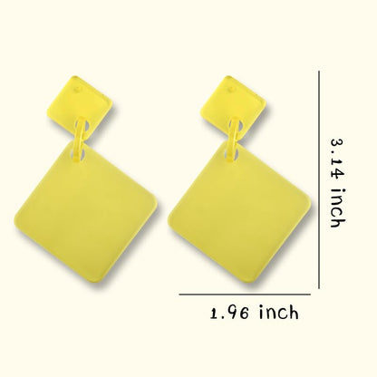 Halloween Earrings Set for Women Geometric Earrings 80s 90s Earrings Halloween Costumes Accessories for Women Halloween Gifts - style: geometric