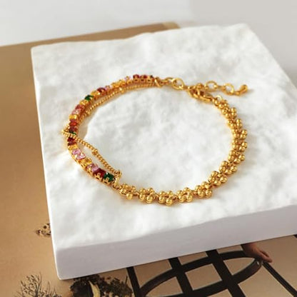 18K Gold Bangle Bracelets for Women 925 Sterling Silver Bracelets Bracelets Adjustable Boho Bracelets Stackble Cuff Bangle Bracelets for Men Women Chunky Gold Bangle Open Cuff Bracelets Christmas Gift - color: Bracelets-13