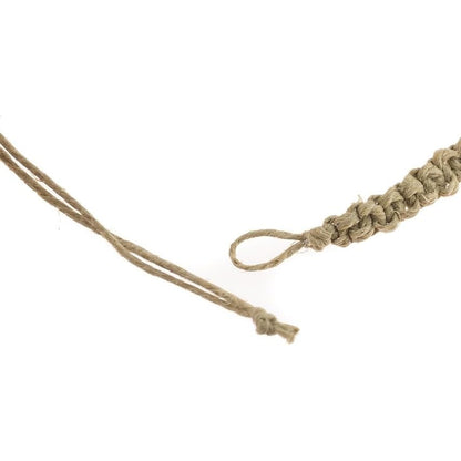 BlueRica Hemp Anklet with Glass Beads - style: Pink