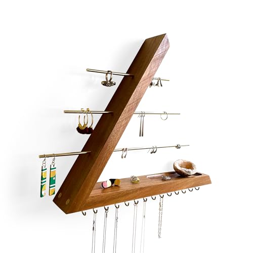Acacia Jewelry Organizer Wall Mounted
