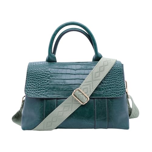 Kolti Purse Strap Replacement Crossbody Handbag Stripe Wide Adjustable - color: Gold Buckle-477