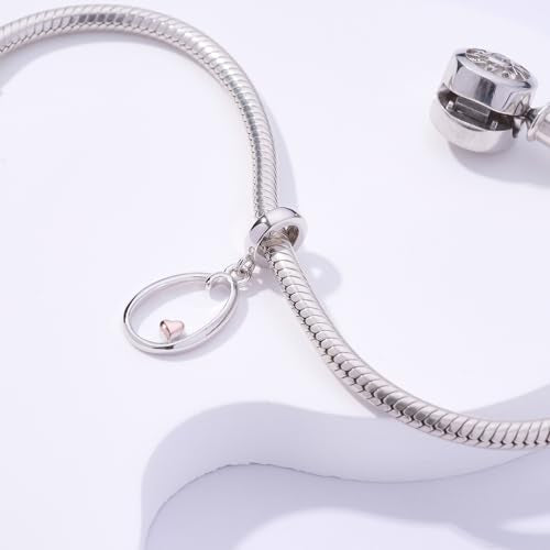 Letter Charms for Pandora Bracelets 925 Sterling Silver Alphabet Initial Charms Bead Jewelry Gift for Women - style: Initial O