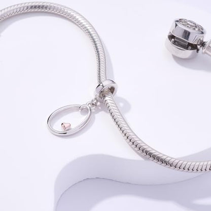 Letter Charms for Pandora Bracelets 925 Sterling Silver Alphabet Initial Charms Bead Jewelry Gift for Women - style: Initial O