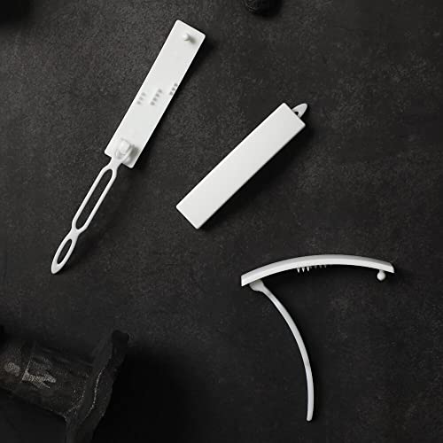 12pcs Hair Barrettes Set for Women and Girls, Hair Clips for Thick Thin Fine Hair, Non-metal Hair Accessories, Non-Slip Grip Handmade Snap Hairpin, BPA Free - color: SN12