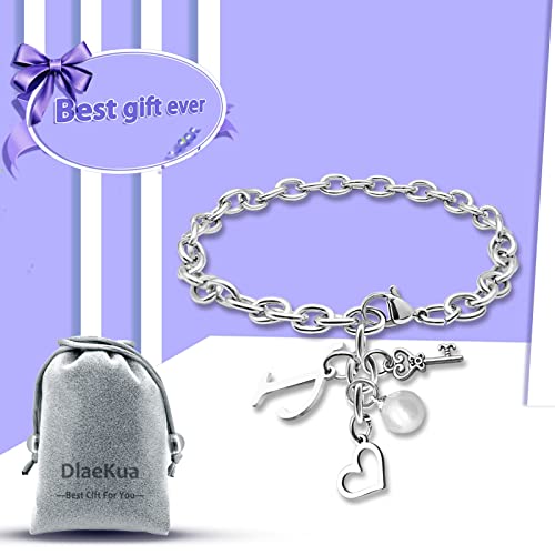 Initial A-Z Bracelets Gift for Women Girls Stainless Steel Chain Bracelet 26 Alphabet Jewelry Gifts for Birthday Anniversary Letter Bracelet Monogram Gifts for Sister Friend Girlfriends Mom 8.26 Inch - color: T