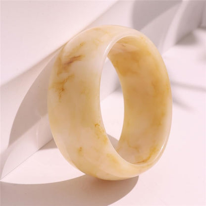 Colorful Acrylic Resin Open Cuff Bracelets Simple Transparent Chunky Thick Bangle Statement Irregular Geometric Resin Wide Wristband Chunky Acetate Wrap Cuff Bracelets - color: B-01