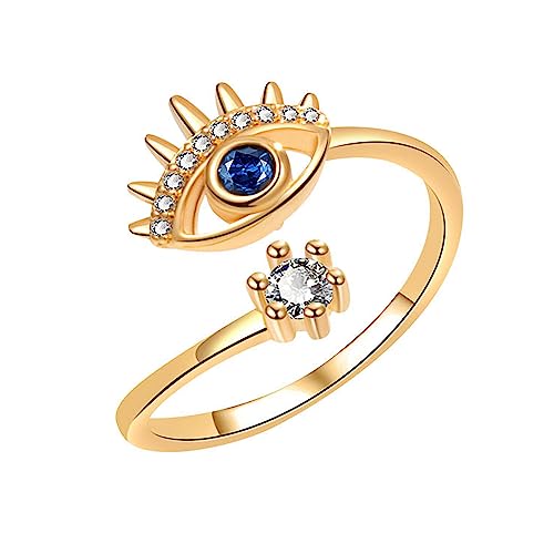 925 Sterling Silver Ring Minimalist Adjustable Rings Band Handmade Rings for Women Girls - color: 31-Color4