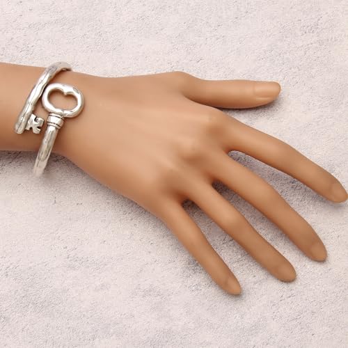 Chunky Bangle Bracelets for Women Cuff Bracelet Thick Gold Bangles Open Wide Arm Cuffs Bracelets Boho Jewelry - style: Chunky Cuff Bangles