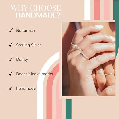 Nova Stacking Ring – Handmade Rings for Women—Stackable Rings …
