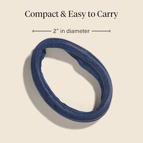 Kitsch Seamless Hair Ties No Damage - Garden Bouquet, 8pcs | Stretchable Hair Bands, Strong All-Day Hold Hair, Rubber Bands For Hair, Ponytail Holders | Hair Accessories for Everyday Use - color: Garden Bouquet (Pack of 8)