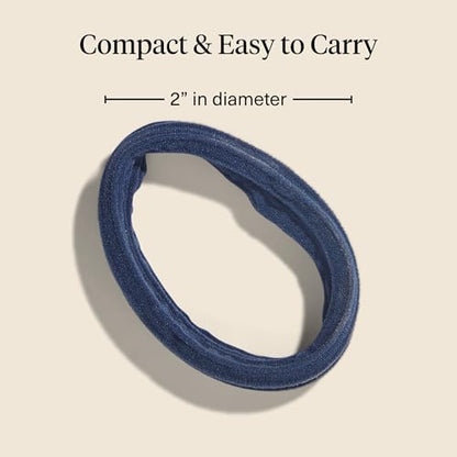 Kitsch Seamless Hair Ties No Damage - Garden Bouquet, 8pcs | Stretchable Hair Bands, Strong All-Day Hold Hair, Rubber Bands For Hair, Ponytail Holders | Hair Accessories for Everyday Use - color: Garden Bouquet (Pack of 8)