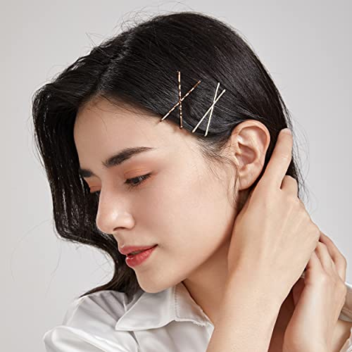 Dofash Hair Clip Set, 102 Counts Set Braided Hair Clips For Women (Bobby Pins 60pcs + Hyper Elastics Ties 30pcs + Snap Hair Clips 12PCS - Blonde) - color: Blonde B