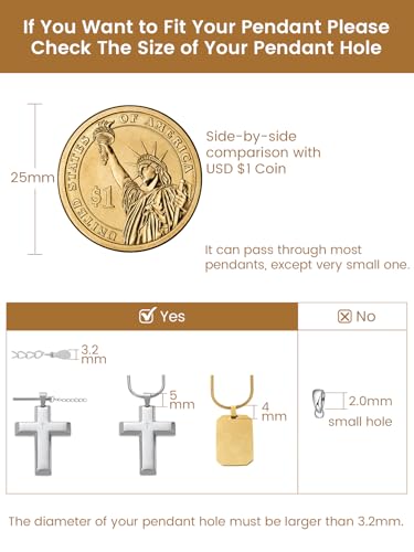KeyStyle Round Snake Chain Necklace for Women, Hypoallergenic Jewelry Gift | 14K Gold Plated/Rose Gold/Silver/Black Stainless Steel Chain, 1/1.2/1.5/2mm, 14/16/18/20/22/24/26/28/30"+ 2" Extension - color: 1.5mm 14K Gold Plated, size: 14 Inch