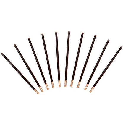 Yishenyishi Pack of 10 Curved Jumbo Bobby Pins,Hair Clips (Brown-10pcs) - color: Brown