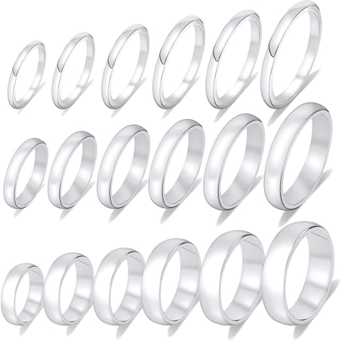 ONESING 18-31 Pcs Knuckle Rings for Women Stackable Rings Sets Vintage Joint Finger Rings Gold Rings Set for Women Men Hollow Carved Flowers Crystal Rings - color: Silver-18PCS