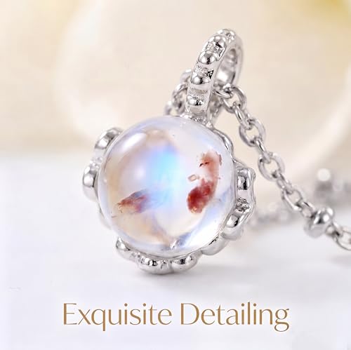 18K Gold Plated Dainty Necklace for Women, Cubic Zirconia Pendant, Tarnish Resistant Hypoallergenic Jewelry, Fashion Women Accessories - color: Silver