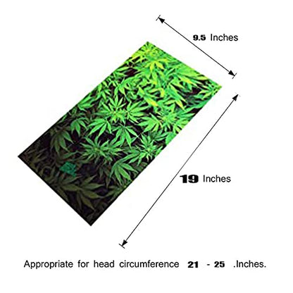KINGREE KINREE 6PCS Outdoor Magic Scarf, Elastic Headbands, Headscarves, Headwear, Mask - color: Maple Leaf