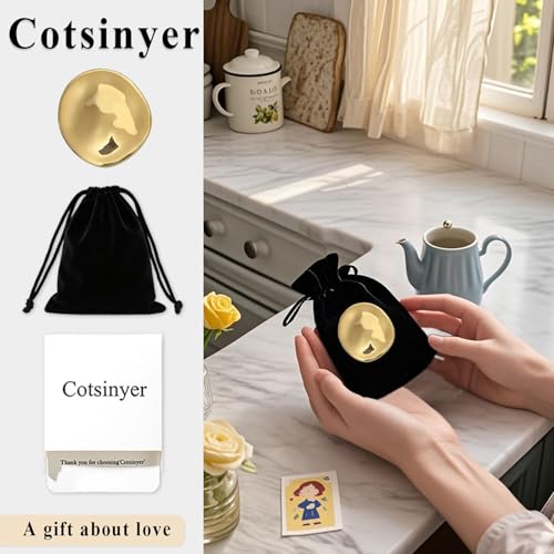 Stainless Steel Brooch Pin for Women & Men,Lapel Pin | Minimalist Statement Elegant Geometric, Sweaters Coat Suit Shawl Collar Shirt Coat Jacket Hat Dress Swim, Velvet Bag & Box - style: Circle-Gold