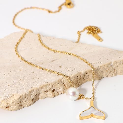 Unisex Celestial Gold Pendant Necklaces, Sun/Moon/Star/Angle Celestial Elements Unisex Choker Gold Lover Chains for Men and Women Jewelry - color: Gold Chain - Mermaid