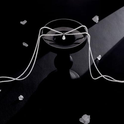 CHESKY Silver Plated Waist Chain Body Chain Jewelry, Belly Chain for Women - style: 5