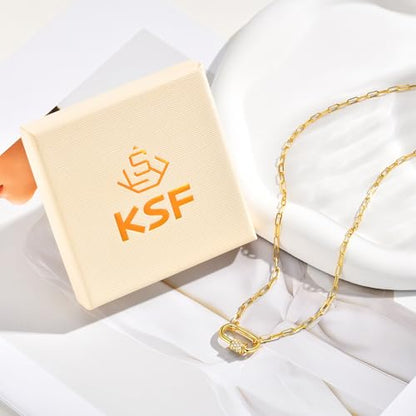 KSF Gold Lariat Necklace for Women Y Shaped Layered CZ Drop Chain | Y shaped necklace; Layered CZ detail; Long lariat style; Gift for her - color: Gold-24