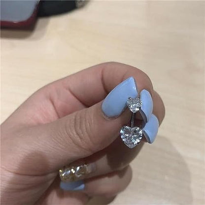 Briana Williams Belly Button Ring Belly Rings Belly Button Piercing Gold Belly Button Ring for Women Clicker Belly Ring Belly Piercing Stainless Steel 14g 10mm Blley Navel Rings Piercing Jewelry - color: A1 -10pcs