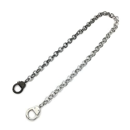 Succuba Stainless Steel Handcuff Choker Necklace Chain Pendant Choker Collar Necklace for Women and Men from 16 to 24 Inches with Box - color: C, size: 18 Inches