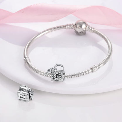 Vegas Safety Chain Sun Birthday Mom Camera Dog God Psalm Bead Pendant 925 Sterling Silver Dangle Compatible With Pandora Moments Charm Bracelet - style: Clip On Spacer Stopper I Love You Heart